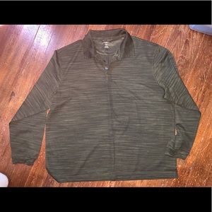 Haggar Long Sleeved Polo Shirt